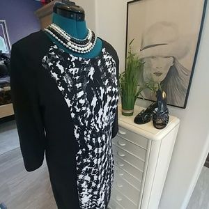 🔥Closet Blow Out🔥.  NWOT black & white Dress